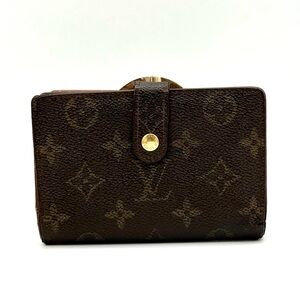 Louis Vuitton Monogram Kiss-Lock Wallet Vintage 2000 Y2K ✔️Authentic!